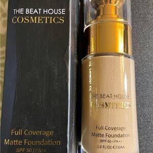 The Beat House Cosmetics Full Coverage Matte Foundation Warm Ivory Shade